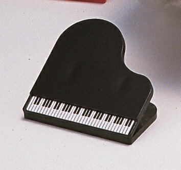 ペーパークリップ グランドピアノ お取り寄せ商品 ピアノ発表会記念品に最適 音楽雑貨 音楽グッズ 吹奏楽部 ブラスバンド 記念品 楽譜柄 ピアノ発表会記念品