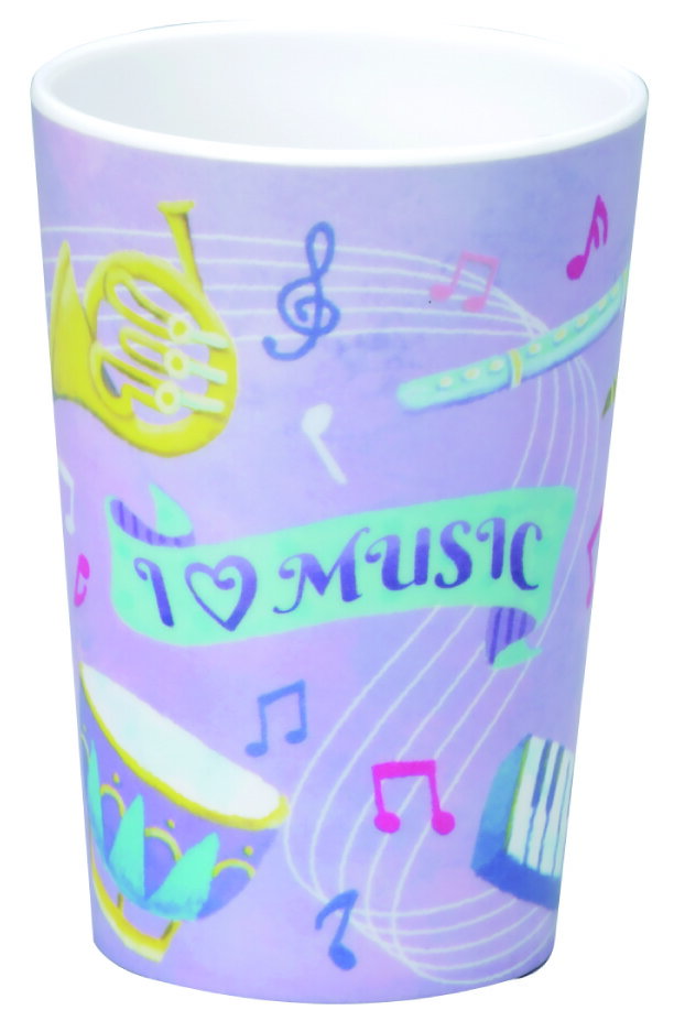 ILM フリーカップ ♪お取り寄せ商品です。♪♪ 【ピアノ発表会　記念品　に最適♪】音楽雑貨 ねこ雑貨 バレエ雑貨 ♪記念品に最適 音楽会粗品