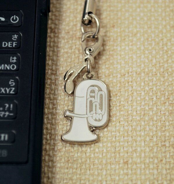 ユーフォニウム 携帯ストラップ お取り寄せ商品 小物 携帯ストラップ 音楽雑貨