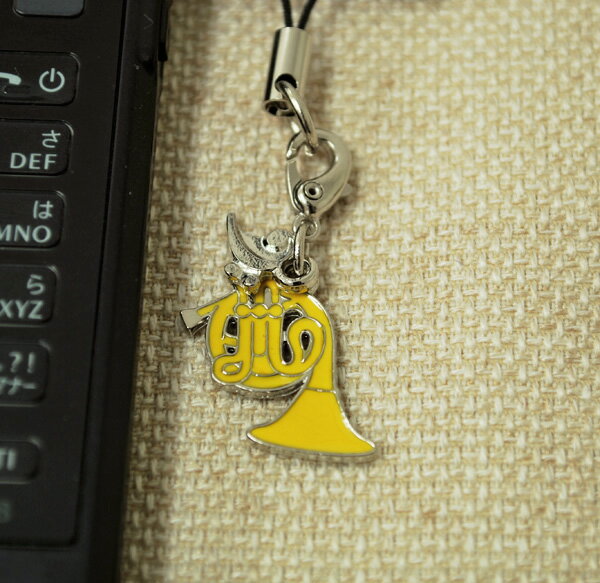 ホルン 携帯ストラップ お取り寄せ商品 小物 携帯ストラップ 音楽雑貨