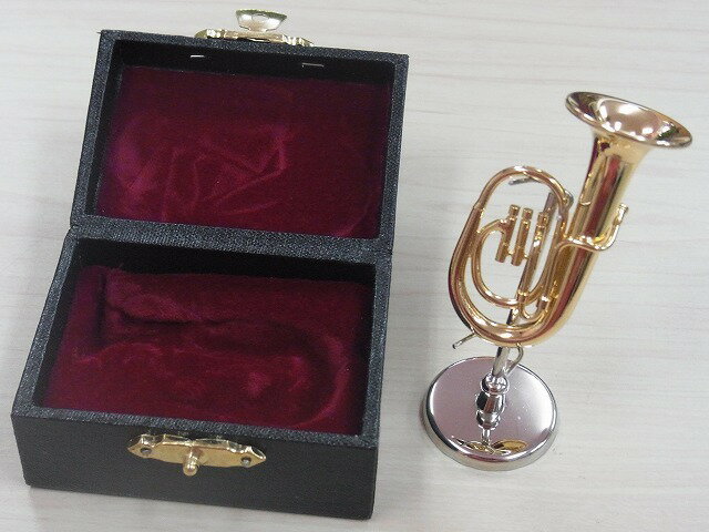 バリトンミニチュア ゴールド お取り寄せ商品 吹奏楽の記念品に最適