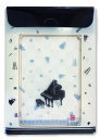 A4ファイルケース ト音記号 お取り寄せ商品 ピアノ発表会 記念品 音楽雑貨 ねこ雑貨 バレエ雑貨 記念品に最適 音楽会粗品 ラストドロップ