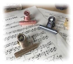 スチールマグネットクリップ 音楽とネコ お取り寄せ ピアノ発表会 記念品 に最適 音楽雑貨 ねこ雑貨 バレエ記念品に最適 音楽会粗品