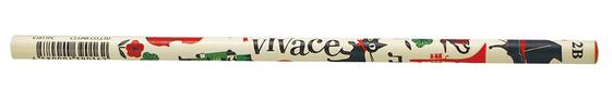 楽天カンタービレ鉛筆2B vivace♪ト音記号 お取り寄せ商品 ピアノ発表会 記念品 音楽雑貨 ねこ雑貨 バレエ雑貨 記念品に最適 音楽会粗品