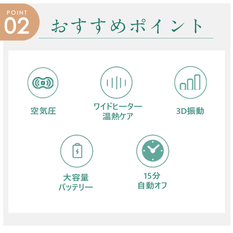 キャンディスの＼即納！8/15まで限定★ポイント10倍＋300円OFFクーポン／アイマッサージャー アイリラックス 温熱 揉み 空気圧マッサージ 目元美顔器 目疲労改善 5つのモード USB充電 180度折り畳み 男女兼用｜アングル3