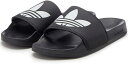 アディダス スポーツサンダル メンズ ADILETTELITE SLIDES 26.5cm コアブラック フットウェアホワイト FU8298-UK8-26.5 ...