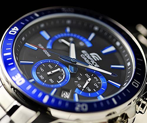 カシオ 腕時計 メンズ ブラック シルバー CASIO Edifice EFR-552D-1A2