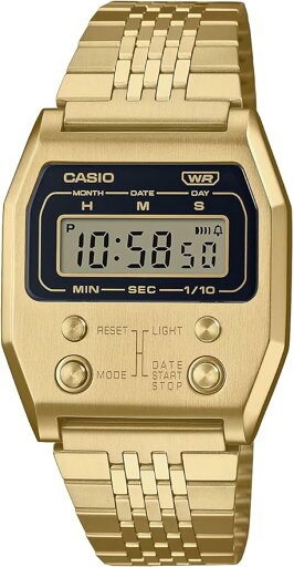 カシオ 腕時計 メンズ レディース ゴールド A1100G-5 CASIO カシオ 腕時計 メンズ レディース ゴールド A1100G-5 CASIO