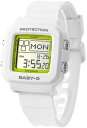 カシオ 腕時計 Baby-G ベビーGプラス BGD-10K-7 ホワイト レディース CASIO