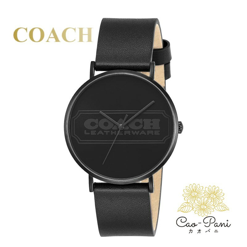 コーチ 腕時計 メンズ ブラック シンプル COACH CHARLES チャールズ 14602528 並行輸入品