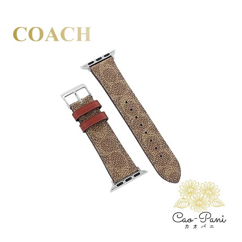  åץ åѥ٥ ǥ ֥饦 ץ COACH Apple Watch strap 38mm 40mm б 14700060