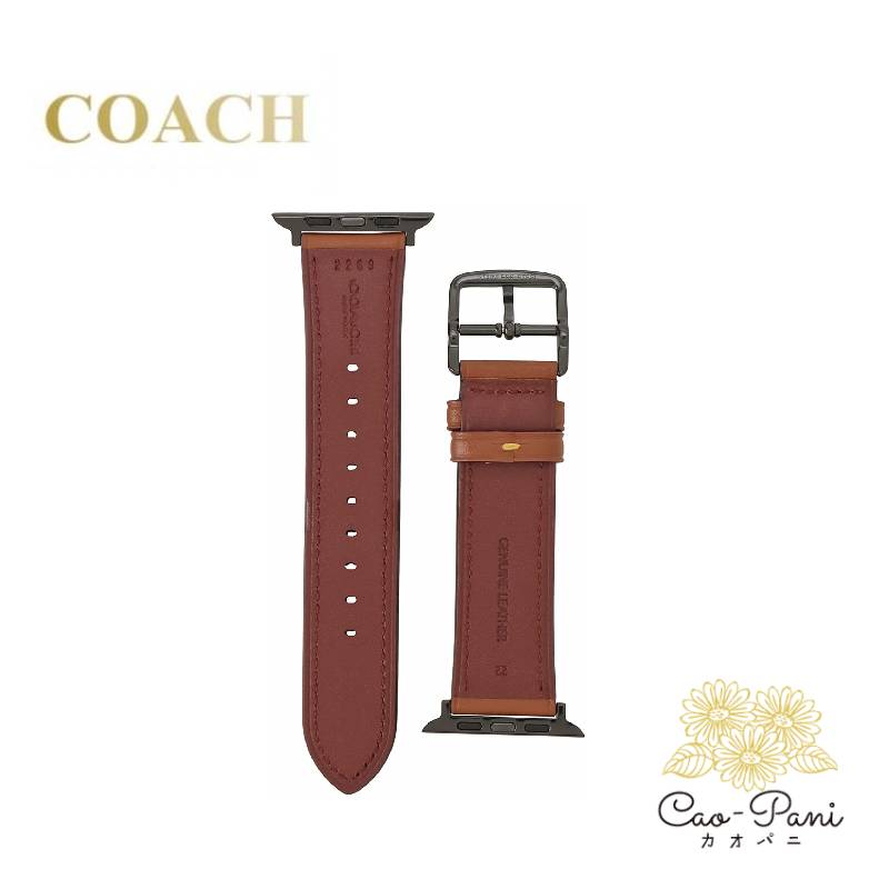  åץ åѥ٥ ǥ ֥饦 ץ COACH 42mm 44mm ե쥶 ȥå 14700084