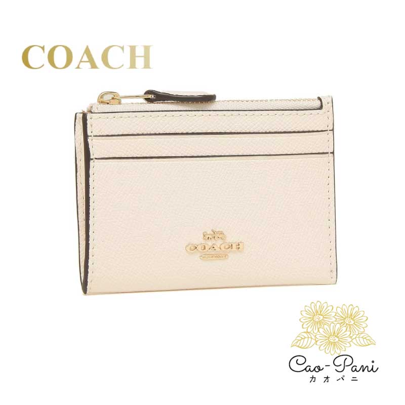 コーチ（COACH) コーチ キーコインケース F88250-IMCHK チョーク ベージ レザー レディース COACH