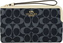 コーチ ポーチ C3335-IMDEI-ZZ シグネチャー デニム ブルー メンズ レディース COACH