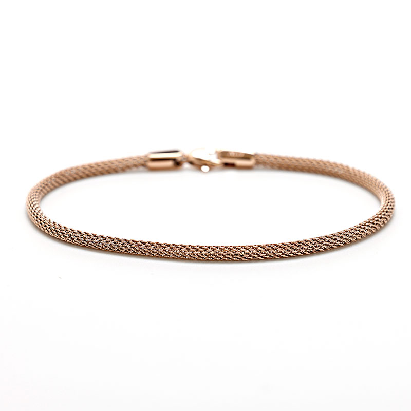 ダニエルウェリントン ブレスレット Tide Mesh Bracelet DW00400685 ローズゴールド 195mm メンズ レディース Daniel W...
