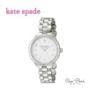 ケイト・スペード ニューヨーク ケイトスペード 腕時計 レディース シルバー ホワイト Kate spade Morningside KSW1737