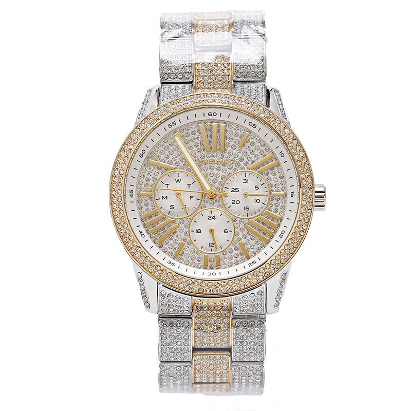 樂天商城 - マイケルコース 腕時計 MK6934 シルバー ゴールド レディース MICHAEL KORS