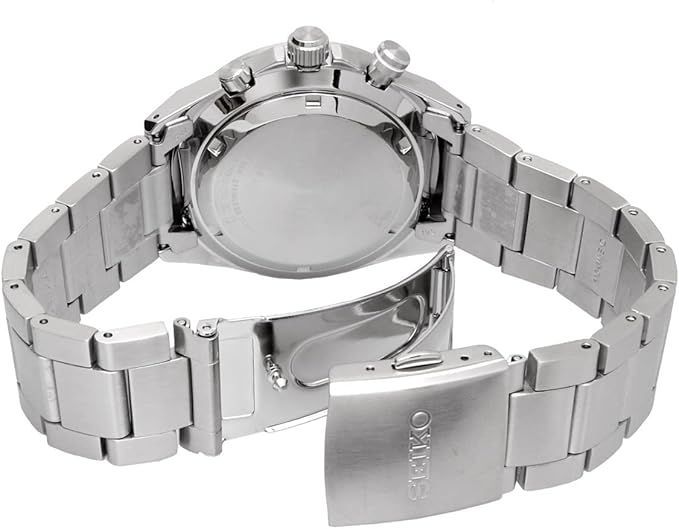 セイコー 腕時計 SSB397P1 ブラック シルバー メンズ SEIKO