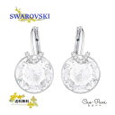 スワロフスキー ピアス レディース シルバー シンプル SWAROVSKI Bella V Pierced Small Earrings 5292855