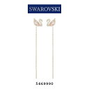 ピアス レディース ピンク クリア スワロフスキー Dazzling Swan ダズリンスワン SWAROVSKI 5469990