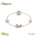 スワロフスキー ブレスレット レディース ピンク ゴールド SWAROVSKI 5485876