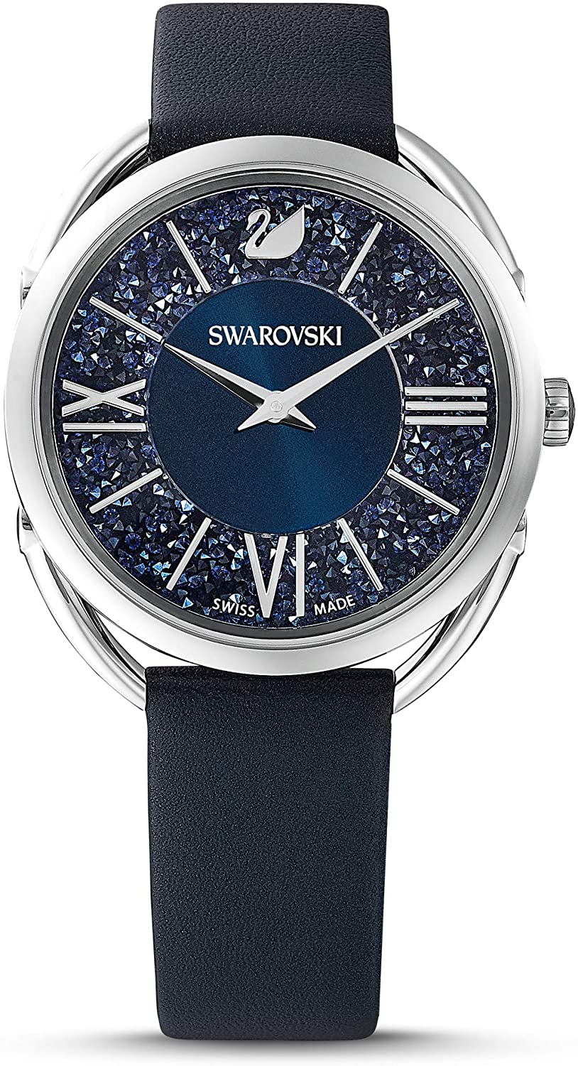 腕時計 レディース ブラック シンプル スワロフスキー CRYSTALLINE GLAM クリスタルライン グラム SWAROVSKI 5537961