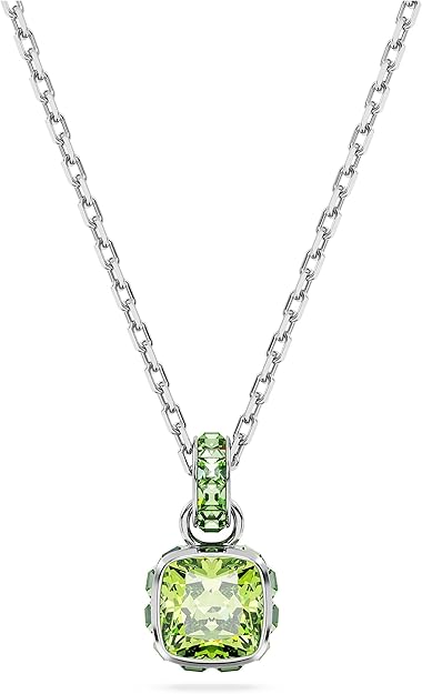 樂天商城 - スワロフスキー ネックレス Birthstone 5651706 グリーン クリア パヴェ レディース SWAROVSKI