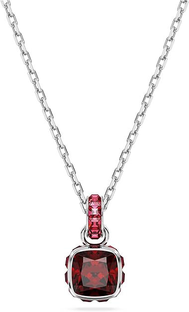Rakuten - スワロフスキー ネックレス Birthstone 5651709 レッド クリア パヴェ レディース SWAROVSKI