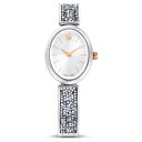 スワロフスキー 腕時計 レディース Crystal Rock Oval ローズゴールド シルバー 5656878 SWAROVSKI(2)