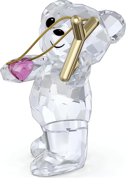スワロフスキー Krisベア Sending you Love 5691182 クリスタル ゴールド ピンク SWAROVSKI [2]