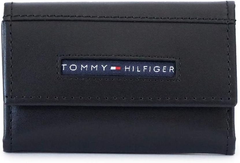 トミーヒルフィガー キーケース（レディース） 『アウトレット特価』トミーヒルフィガー キーケース メンズ レディース CAMBRIDGE 6 HOOK KEYCASE ブラック 31TL17X017-001 TOMMY HILFIGER