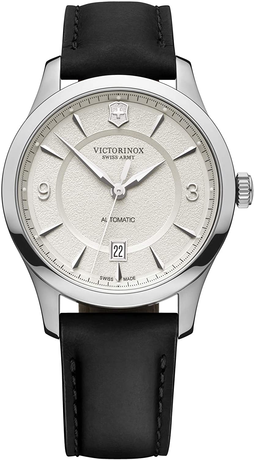 ビクトリノックス 腕時計（メンズ） 腕時計 メンズ シルバー ブラック Victorinox ビクトリノックス ALLIANCE Mechanical 241871