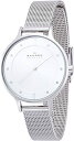 スカーゲン スカーゲン 腕時計 レディース シルバー ホワイト クオーツ SKAGEN SKW2149 KLASSIK ANITA LILLE