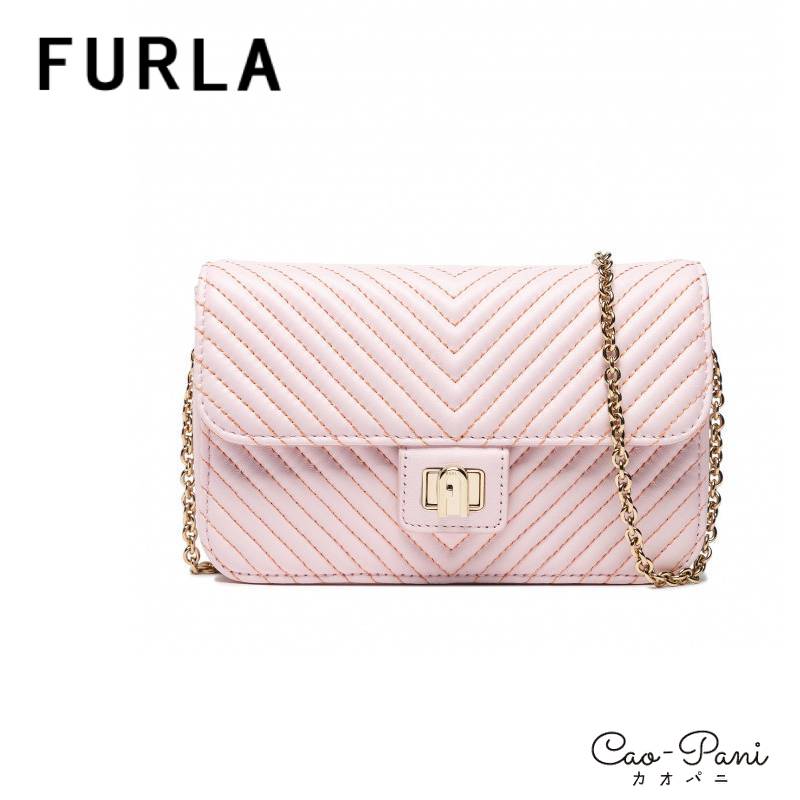 フルラ ショルダーバッグ レディース ピンク ゴールド FURLA ポップ スター ミニ クロスボディ WB00631 A.0149 1283S