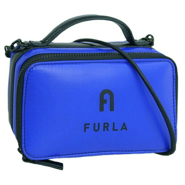 樂天商城 - フルラ ショルダーバッグ WE00301-BX1190-1552S ブルー ブラック レディース FURLA