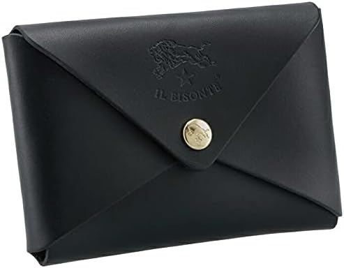 イルビゾンテ カードケース SCC031-PG0001-BK109B ブラック レザー レディース メンズ IL BISONTE