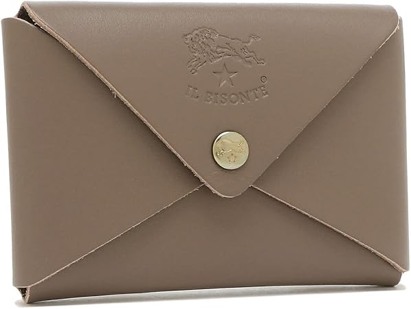 イルビゾンテ カードケース SCC031-PG0001-GY103B Tortora グレー メンズ レディース IL BISONTE