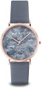 腕時計 レディース 大理石 ALLY DENOVO Carrara Marble 36mm ローズゴールド/グレー ウォッチ AF5005-11 プレゼント ギ...