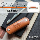 JaimieJacobs KEYBOY ジェイミージェイコブス キーボーイ キーケース ブラウン 正規輸入品 キーホルダー 鍵 カギ ホルダー 茶 brown ...