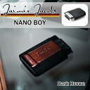 Jaimie Jacobs NANO BOY コンパクト財布 ( マネークリップ 小銭収納(小) カードケース) Dark Brown ダークブラウン 【 正規...
