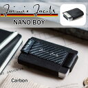 Jaimie Jacobs NANO BOY コンパクト財布 ( マネークリップ 小銭収納(小) カードケース) Carbon カーボン 【 正規輸入品 】かっ...