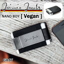Jaimie Jacobs NANO BOY コンパクト財布 ( マネークリップ 小銭収納(小) カードケース) Gray 合皮 グレー 【 正規輸入品 】かっ...