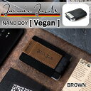 Jaimie Jacobs NANO BOY コンパクト財布 ( マネークリップ 小銭収納(小) カードケース) Brown 合皮 ブラウン 【 正規輸入品 】...