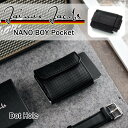 Jaimie Jacobs NANO BOY POCKET コンパクト財布 ( マネークリップ 小銭入れ カードケース ギフトボックス付き) Dot Hole ...