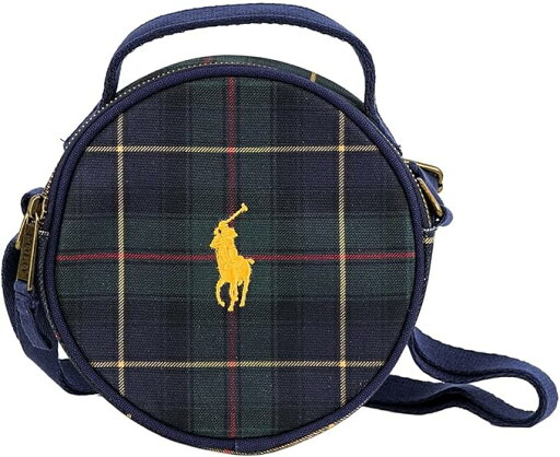ポロラルフローレン ハンドバッグ POLO ROUND HANDBAG 4AR106-ECD PLAID/Yellow ネイビー×イエロー レディース メンズ POLO RALPH LAUREN ポロラルフローレン ハンドバッグ POLO ROUND HANDBAG 4AR106-ECD PLAID/Yellow ネイビー×イエロー レディース メンズ POLO RALPH LAUREN