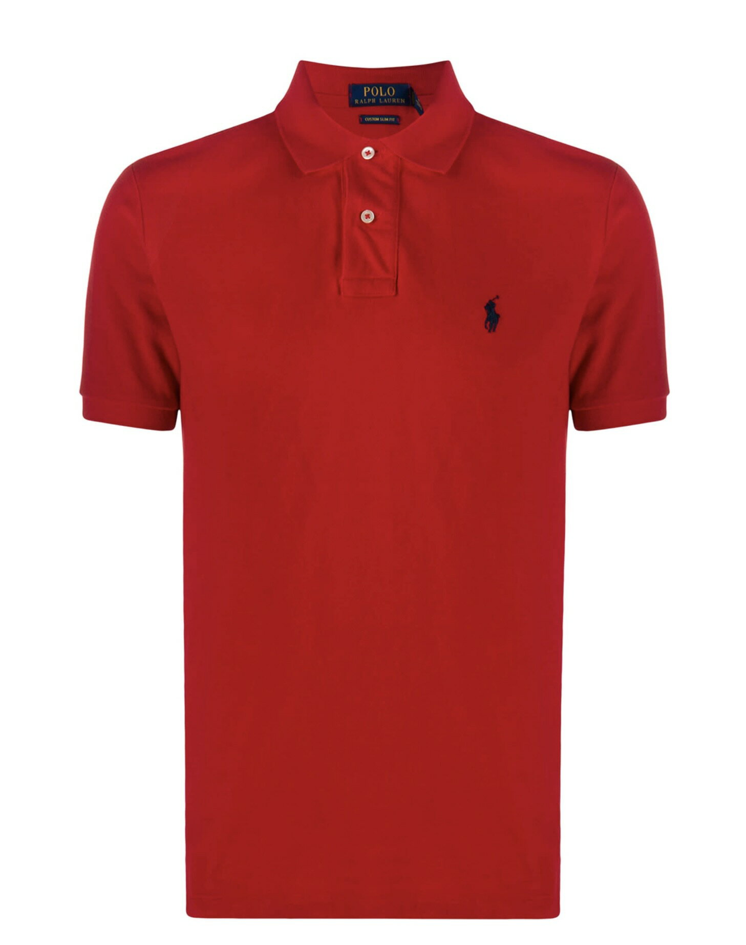ポロラルフローレン ポロシャツ メンズ 半袖 Lサイズ レッド 710666998003-L POLO RALPH LAUREN