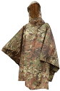 MIL-TEC ポンチョ レインウェア リップストップ生地 米軍スタイル Rain Poncho - VEGETATO Camo迷彩 10630042