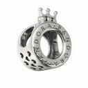 パンドラ ブレスレットチャーム メンズ レディース Logo & Crown O シルバー 799036C00 PANDORA