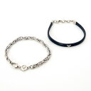 エンポリオアルマーニ ブレスレットセット メンズ EGS2943SET ネイビー シルバー EMPORIO ARMANI
