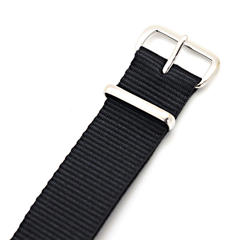 ダニエルウェリントン 腕時計替えベルト メンズ レディース Classic Cornwall 40mm用 ブラック シルバー DW00200136 Daniel Wellington